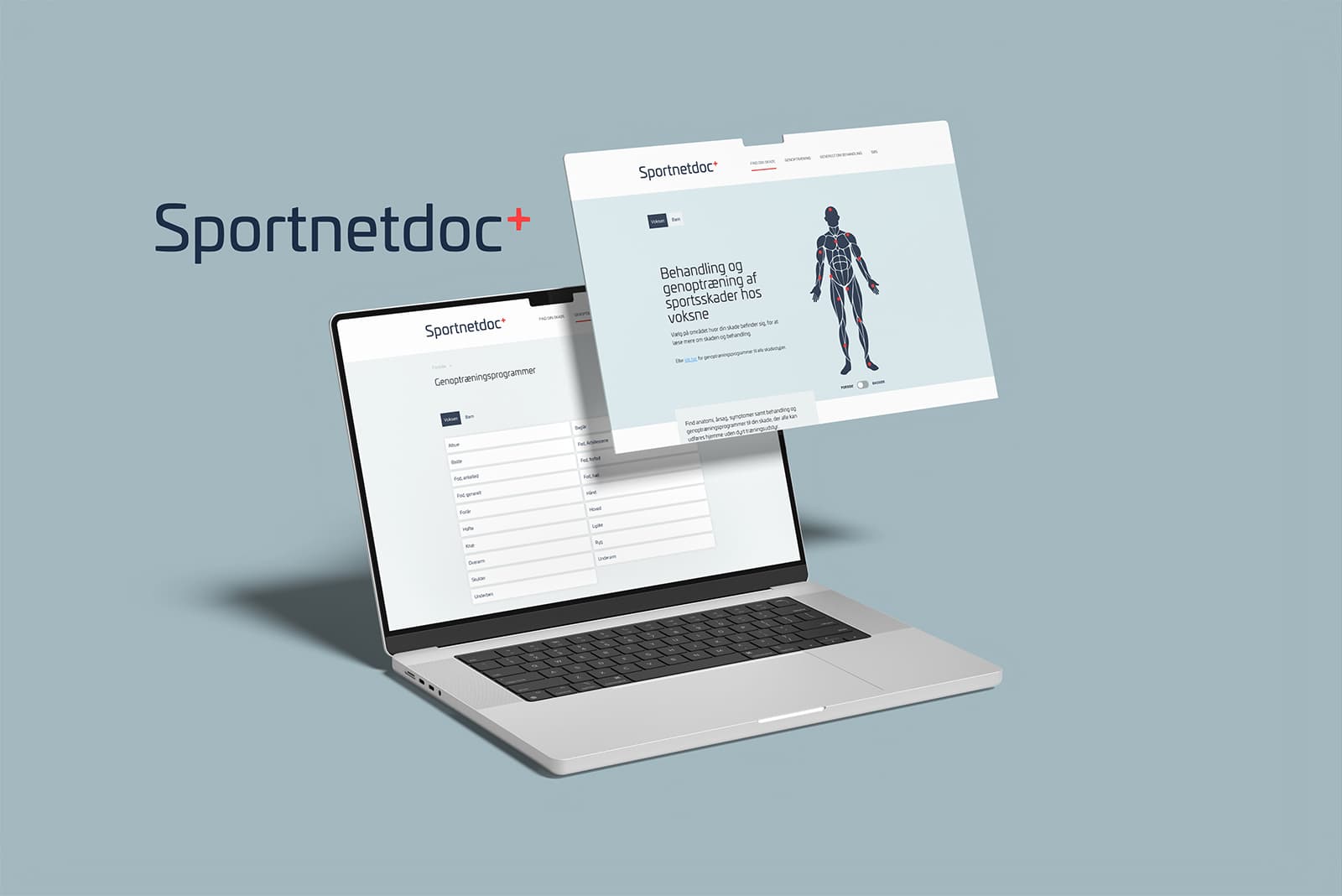 Sportnetdoc brand application